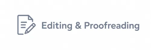 editing and proofreading